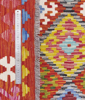 Kelim Chobi woven  carpet Handmade Carpet Nr. 65626