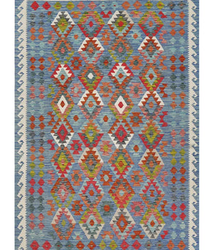 Kelim Chobi woven  carpet Handmade Carpet Nr. 65627