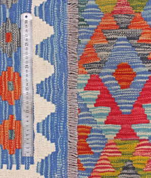 Kelim Chobi woven  carpet Handmade Carpet Nr. 65627