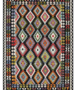 Kelim Chobi woven  carpet Handmade Carpet Nr. 65628