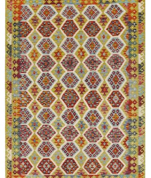 Kelim Chobi woven  carpet Handmade Carpet Nr. 65631