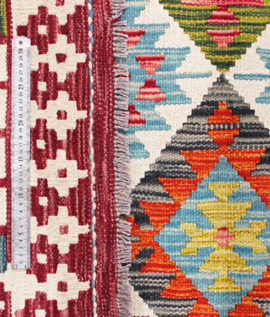 Kelim Chobi woven  carpet Handmade Carpet Nr. 65632