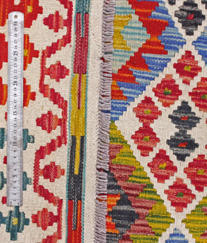 Kelim Chobi woven  carpet Handmade Carpet Nr. 65638