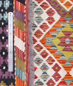 Kelim Chobi woven  carpet Handmade Carpet Nr. 65639