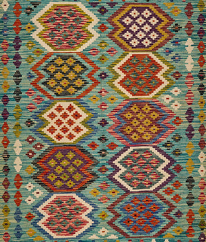 Kilim Chobi Handmade Carpet No. 65654