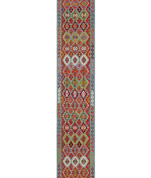 Kelim Chobi woven  carpet Handmade Carpet Nr. 65677