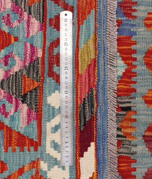 Kelim Chobi woven  carpet Handmade Carpet Nr. 65677