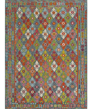 Kelim Chobi woven  carpet Handmade Carpet Nr. 65685