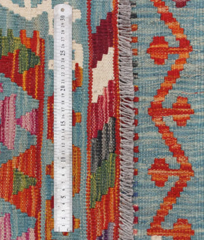 Kelim Chobi woven  carpet Handmade Carpet Nr. 65687