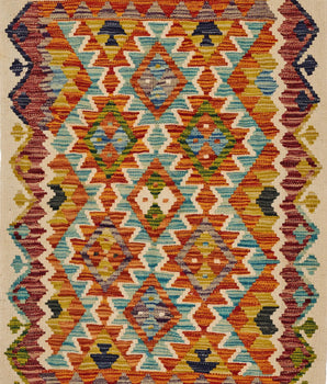 Kilim Chobi Handmade Carpet No. 65826