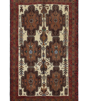 Baluch oriental  carpet Handmade Carpet Nr. 65884