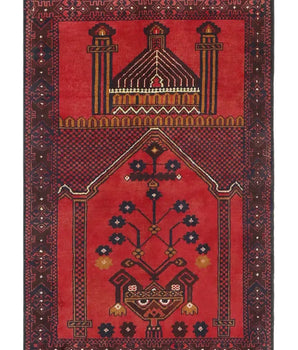 Baluch oriental  carpet Handmade Carpet Nr. 65885