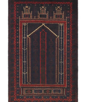 Baluch oriental  carpet Handmade Carpet Nr. 65887