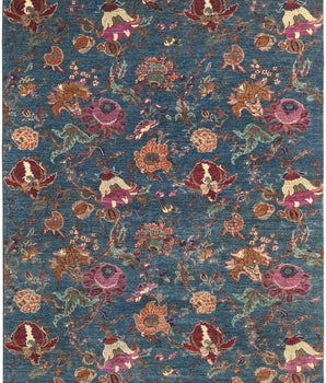 Floral modern  carpet Handmade Carpet Nr. 65935