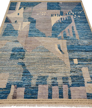 Moracco Handmade Carpet No. 65957 - North Carpet